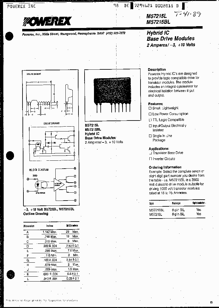 M57215BL_367081.PDF Datasheet