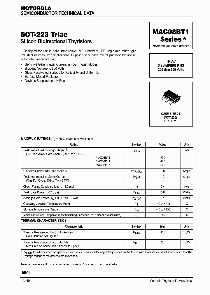 MAC08MT1_168064.PDF Datasheet