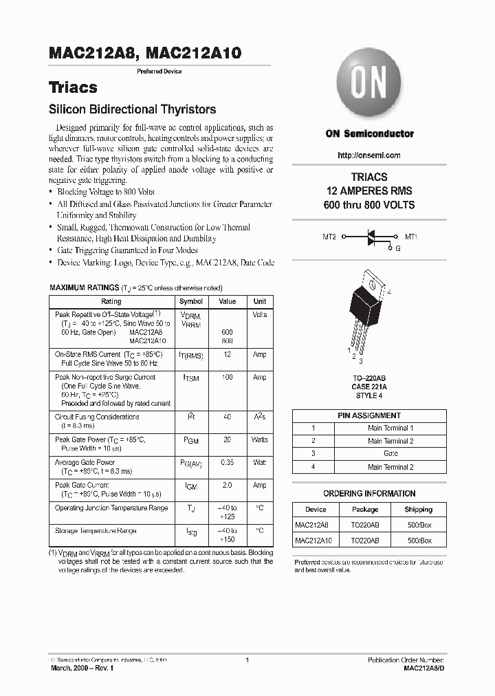 MAC212A10_329526.PDF Datasheet