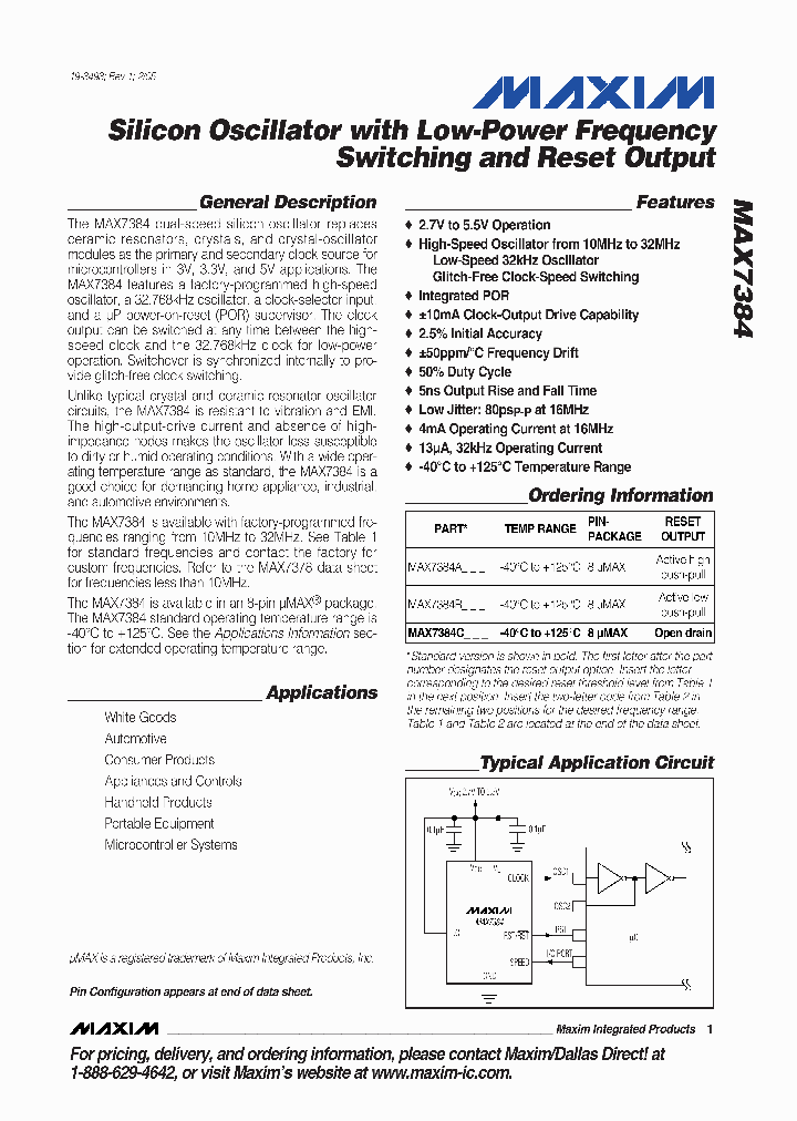 MAX7384_336513.PDF Datasheet