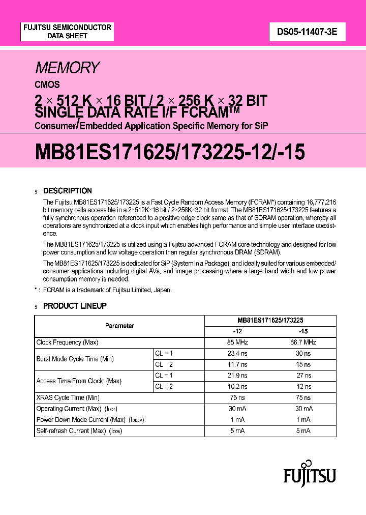 MB81ES173225-15_322448.PDF Datasheet