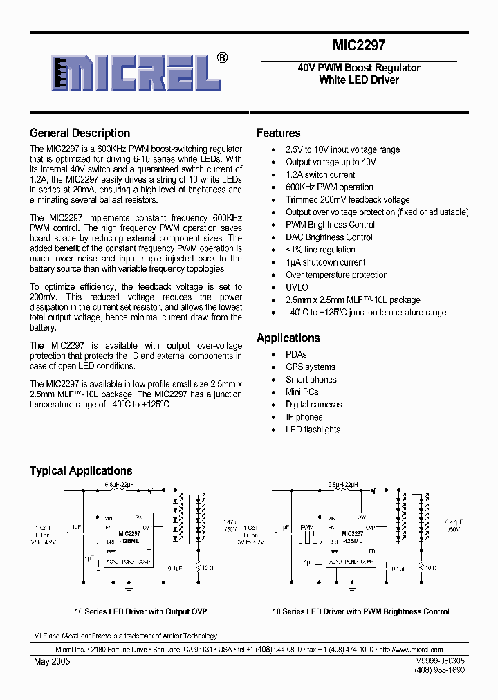 MIC2297_349034.PDF Datasheet