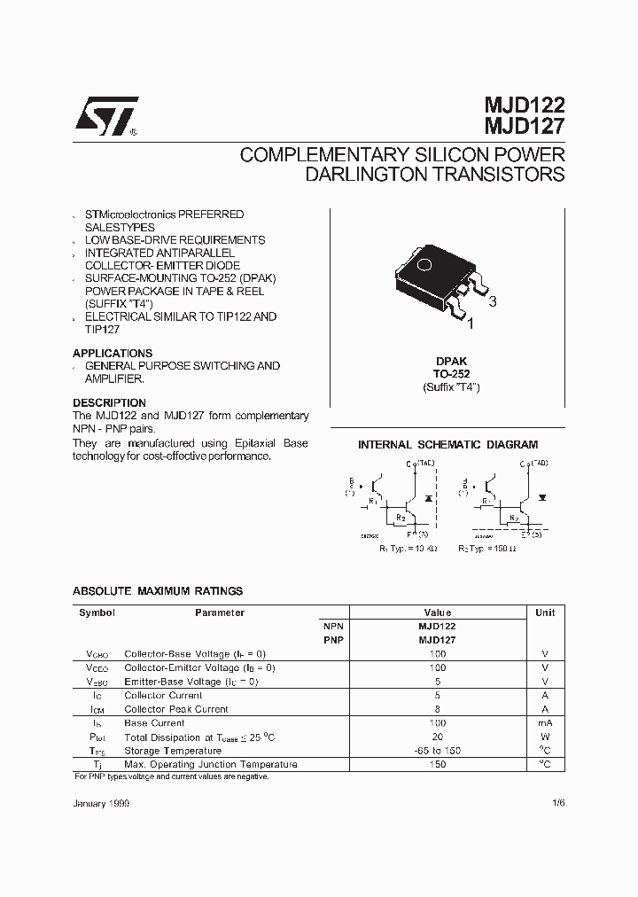 MJD127_311014.PDF Datasheet