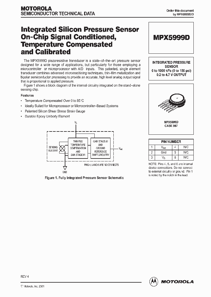 MPX5999D_196496.PDF Datasheet
