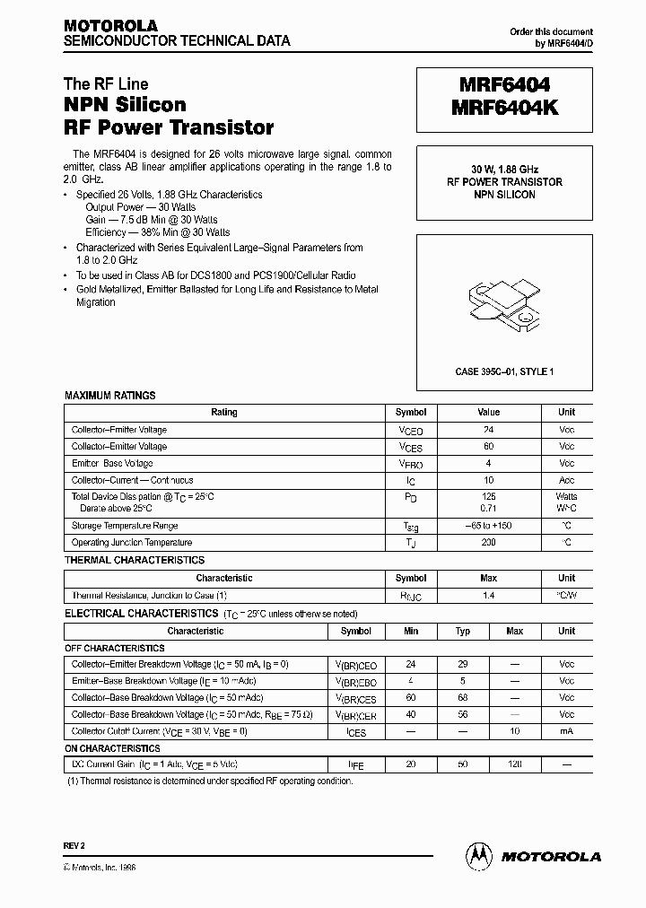 MRF6404K_359879.PDF Datasheet