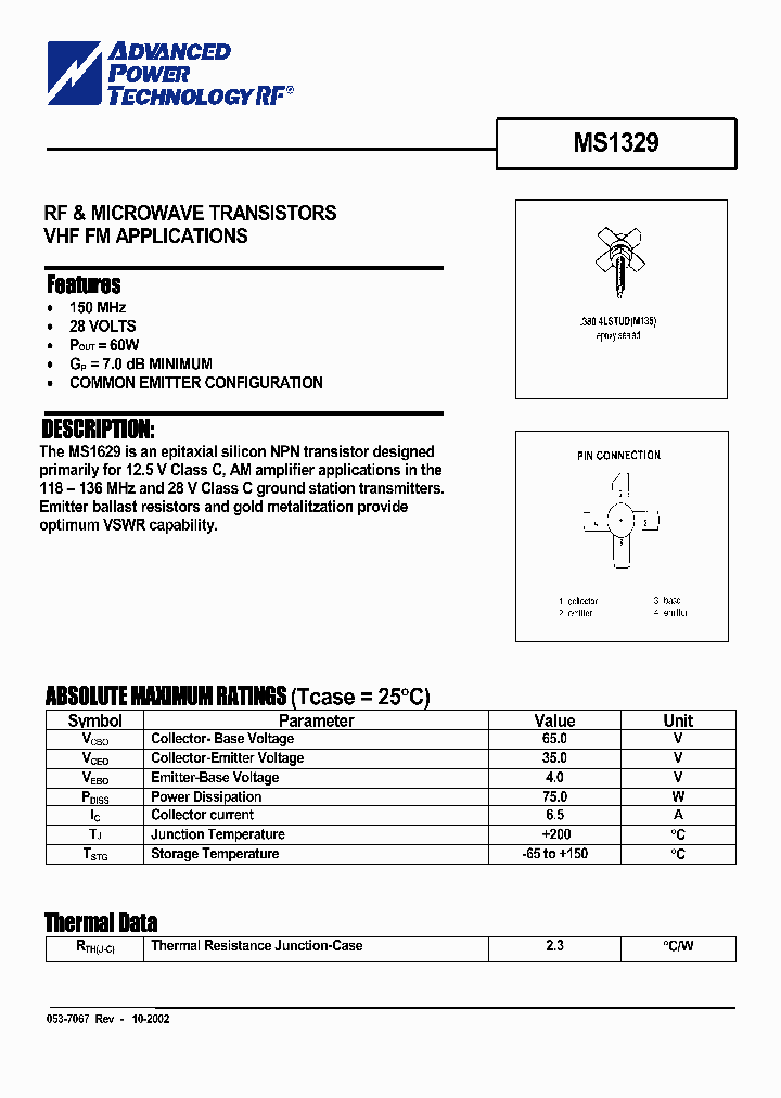 MS1329_333042.PDF Datasheet