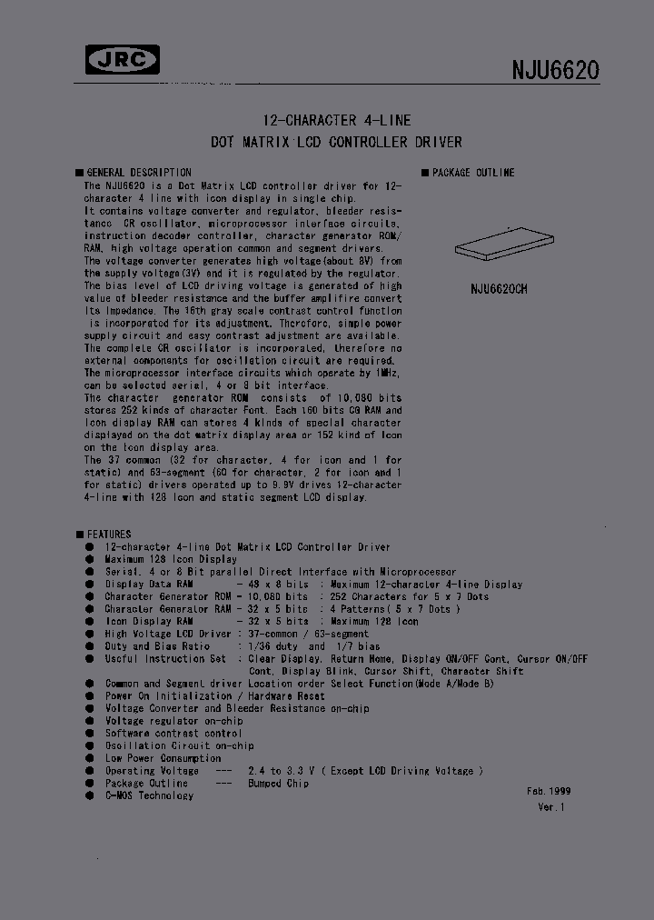 NJU6620_308860.PDF Datasheet