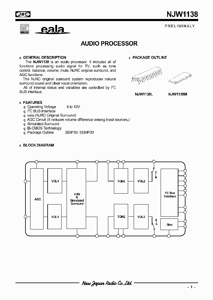 NJW1138_321939.PDF Datasheet