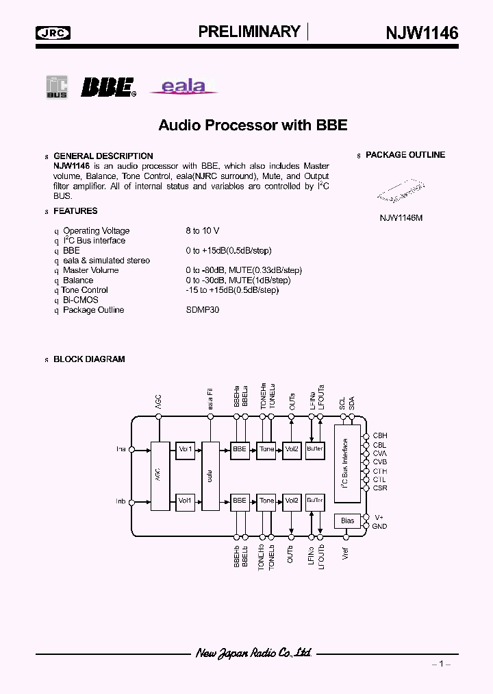 NJW1146_321934.PDF Datasheet