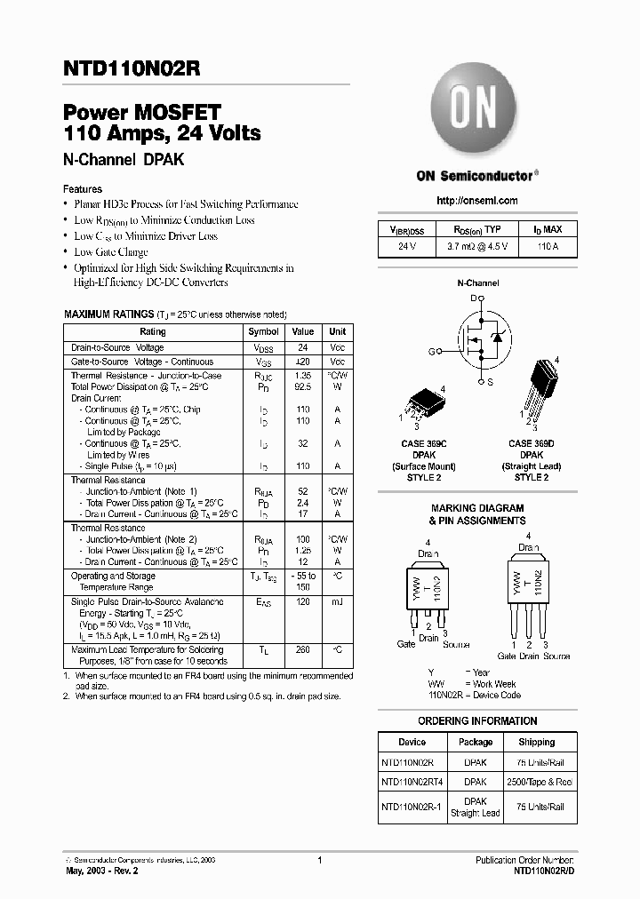 NTD110N02R_358718.PDF Datasheet