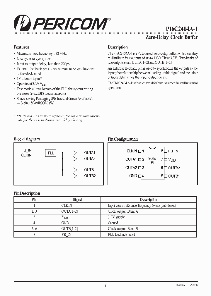 PI6C2404A_310633.PDF Datasheet