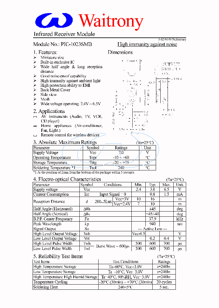 PIC-1023SMB_356457.PDF Datasheet