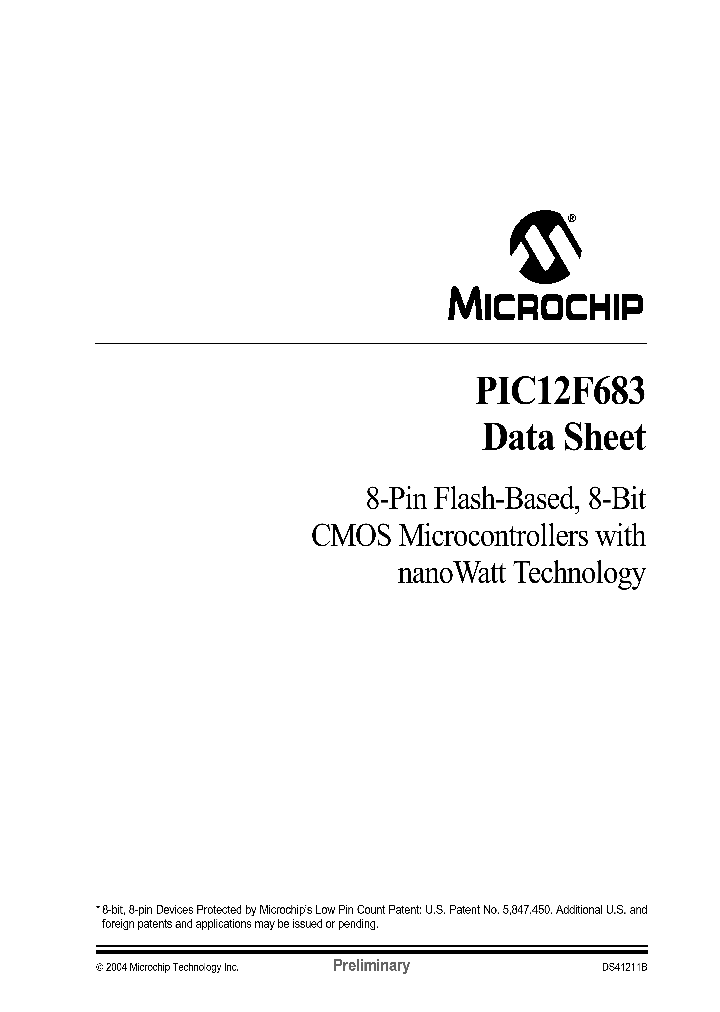 PIC12F683-ISN_199038.PDF Datasheet