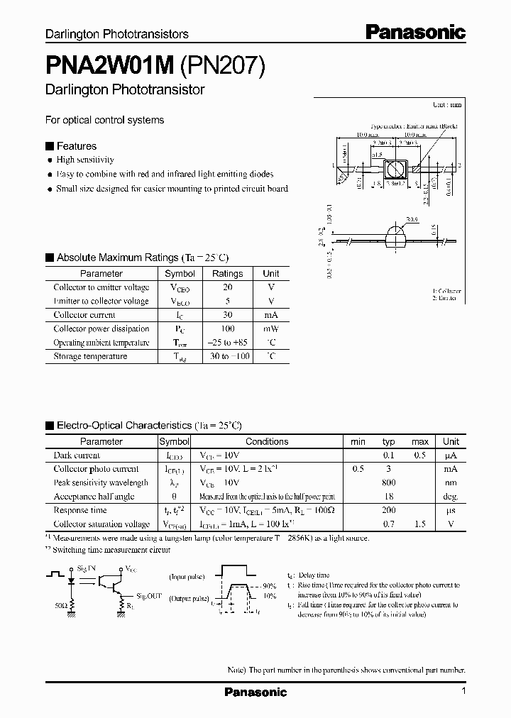 PNA2W01M_315526.PDF Datasheet