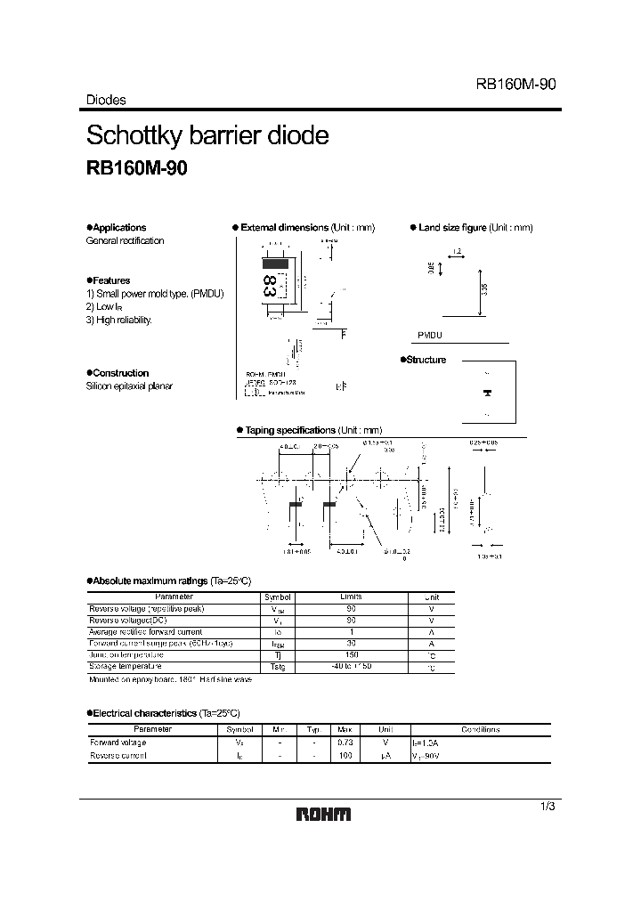 RB160M-90_342781.PDF Datasheet