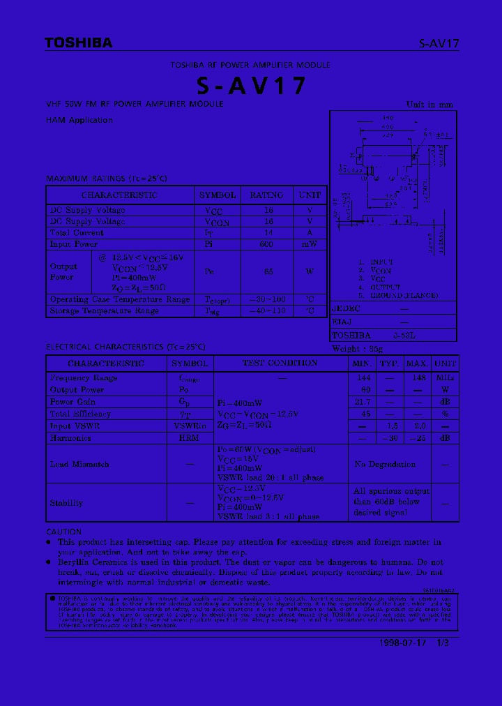 S-AV17_201723.PDF Datasheet