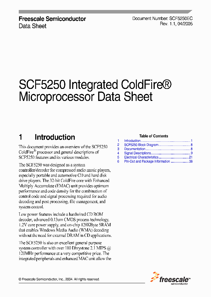 SCF5250_333073.PDF Datasheet