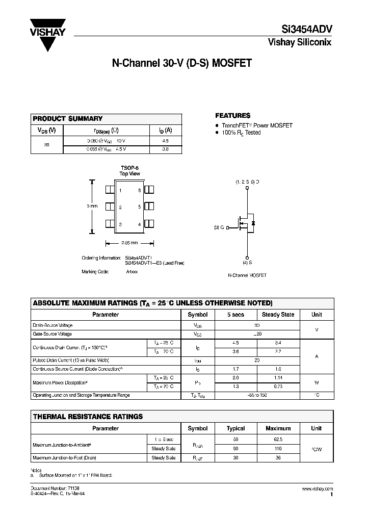 SI3454ADV_357225.PDF Datasheet