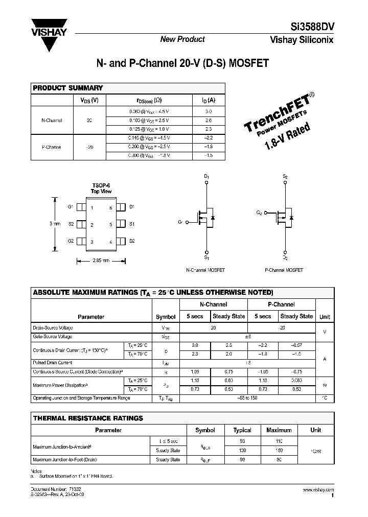 SI3588DV_374930.PDF Datasheet