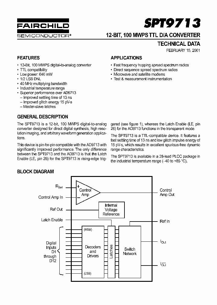 SPT9713_306515.PDF Datasheet