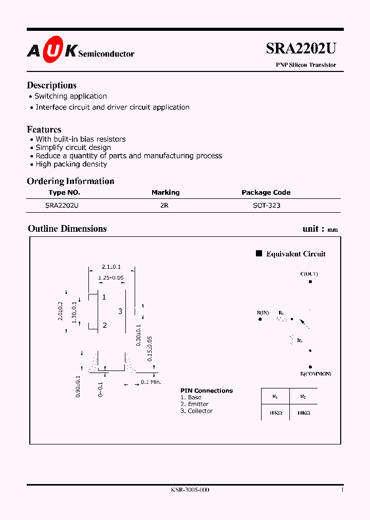 SRA2202U_360477.PDF Datasheet