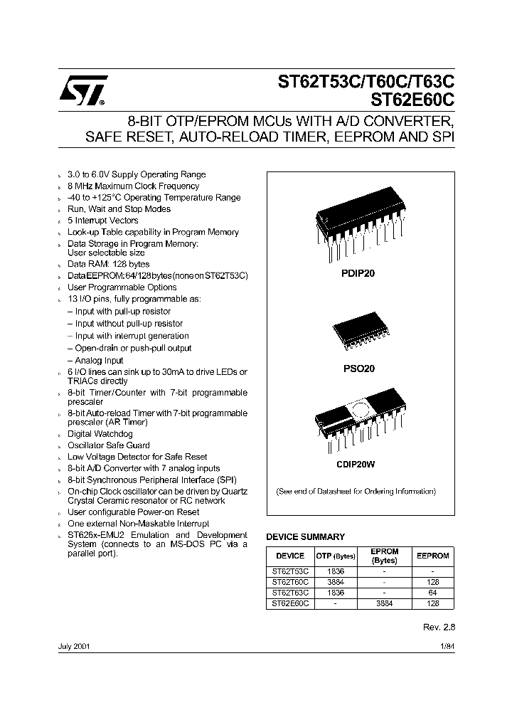 ST6260C_261057.PDF Datasheet