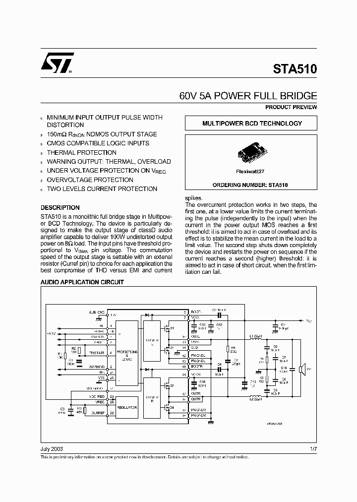 STA510_313691.PDF Datasheet