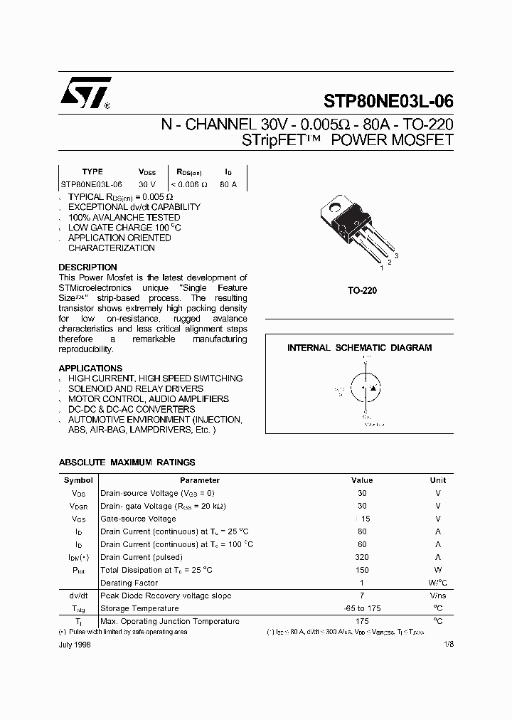 STP80NE03L-06_338132.PDF Datasheet