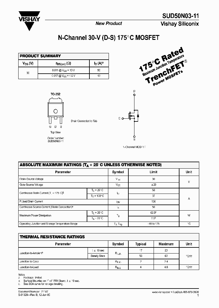 SUD50N03-1_325610.PDF Datasheet