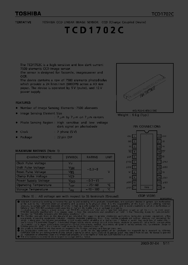 TCD1702C_357638.PDF Datasheet