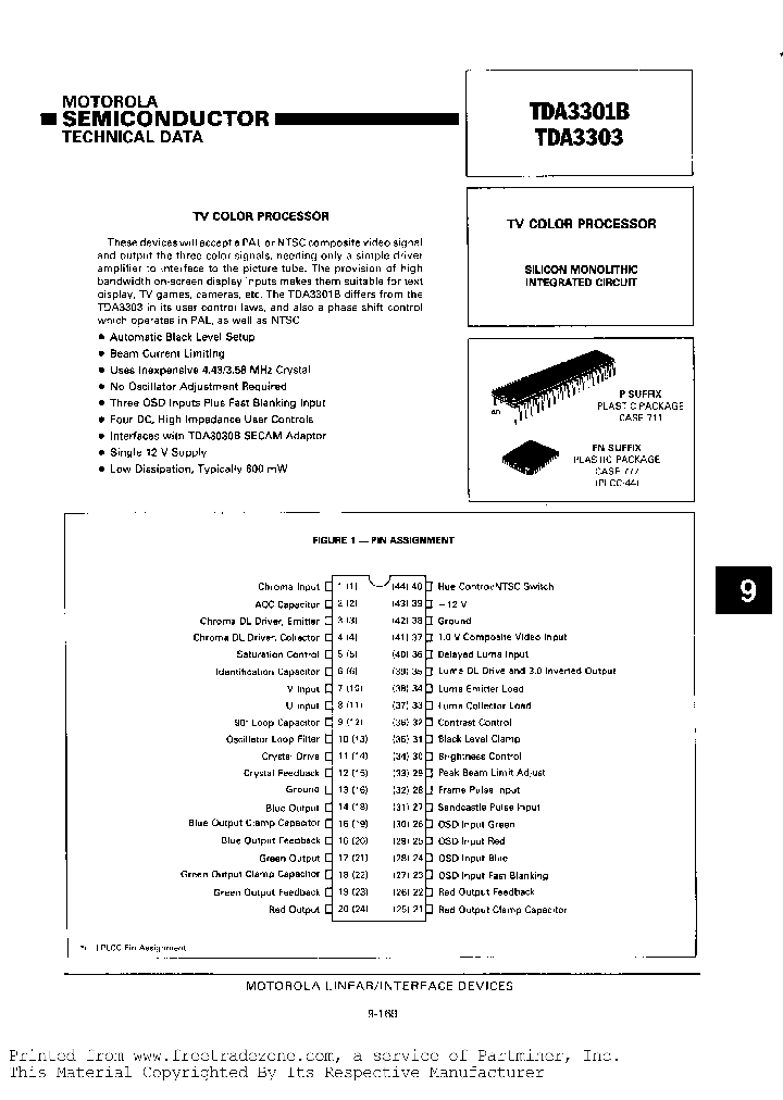 TDA3301BP_342504.PDF Datasheet