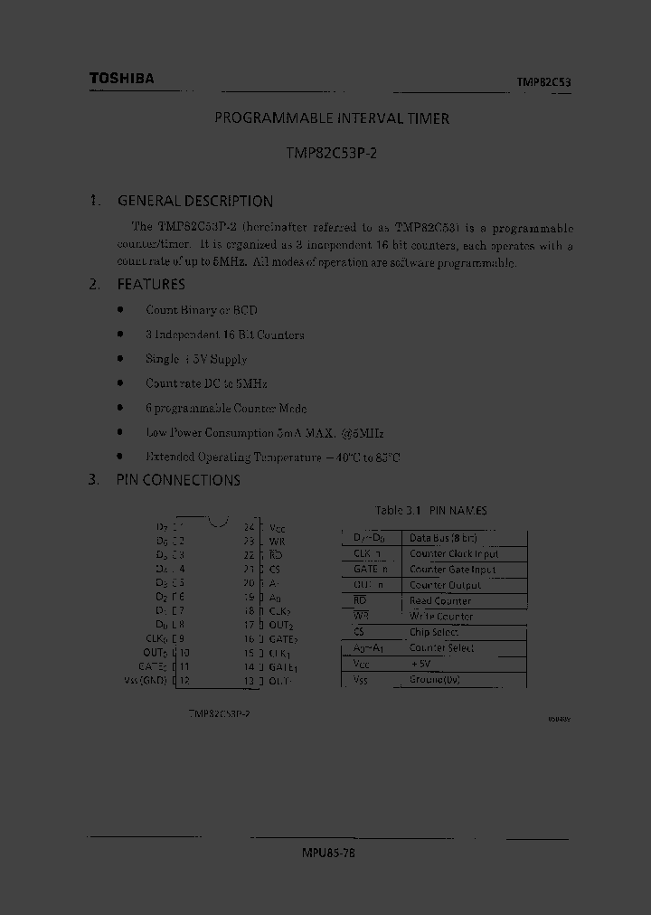 TMP82C53P-2_366605.PDF Datasheet