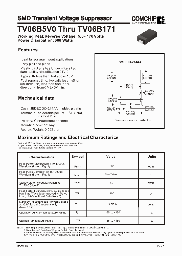 TV06B600J_345557.PDF Datasheet