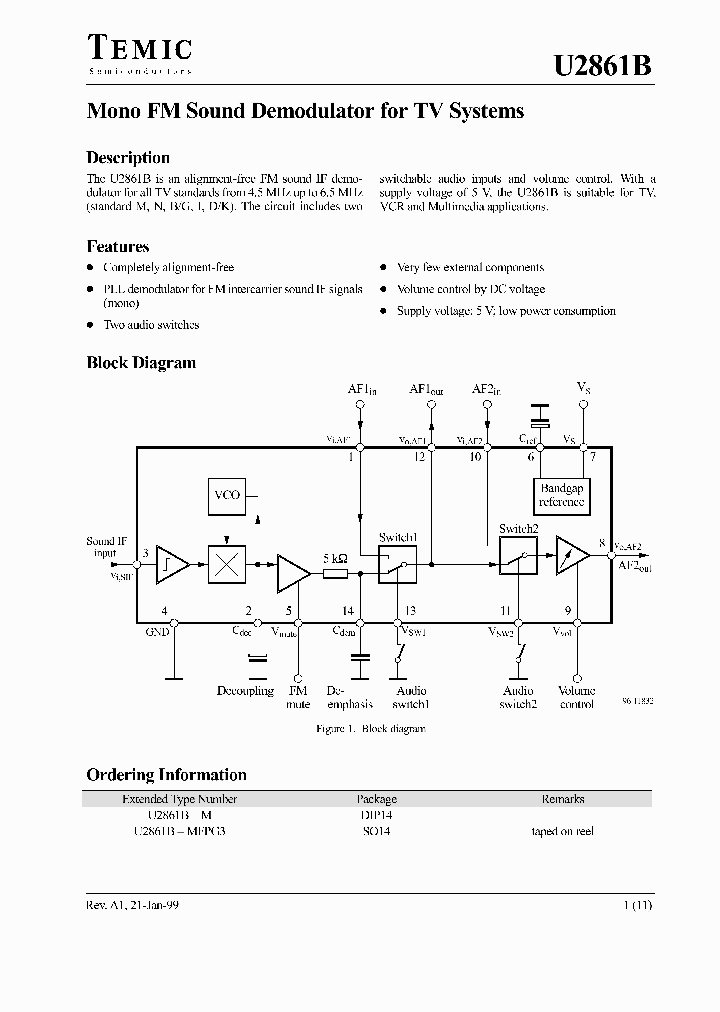 U2861B_180784.PDF Datasheet