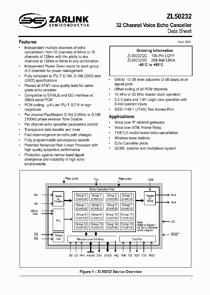 ZL50232_350645.PDF Datasheet