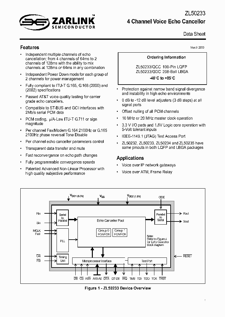 ZL50233_350644.PDF Datasheet