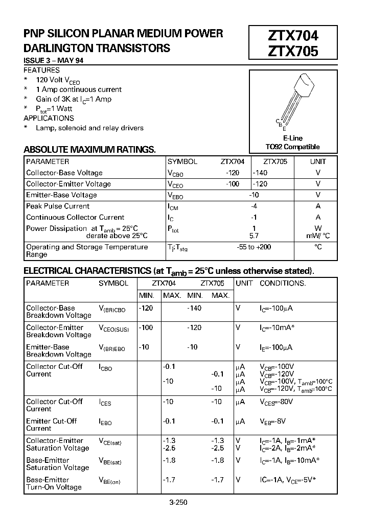 ZTX705_340184.PDF Datasheet
