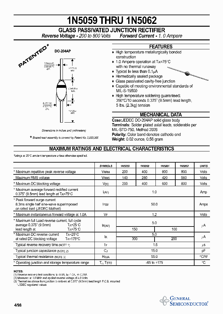 1N5061_407049.PDF Datasheet