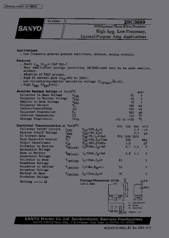 2SC3689_411292.PDF Datasheet