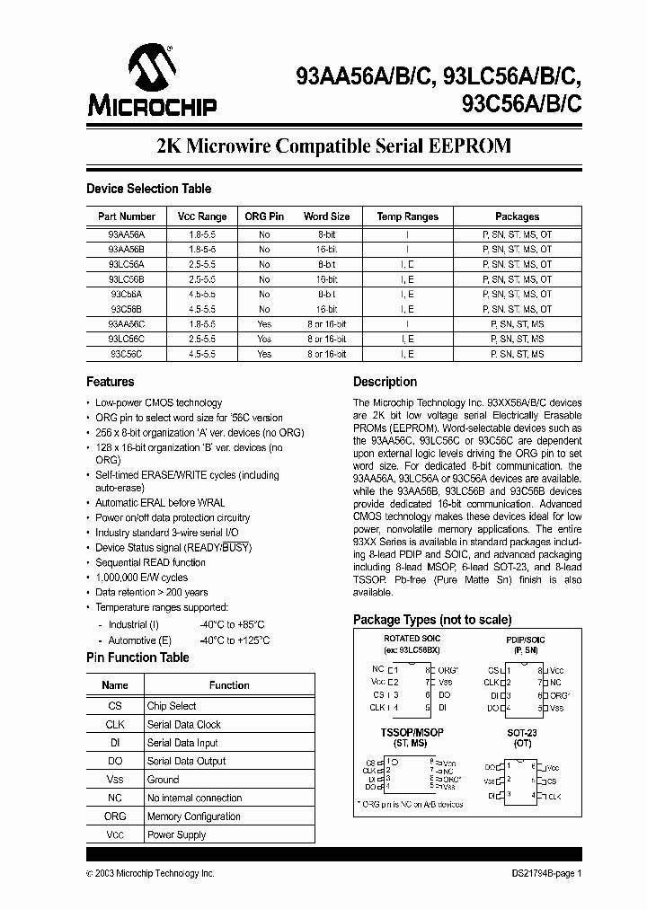 93AA56A_394811.PDF Datasheet