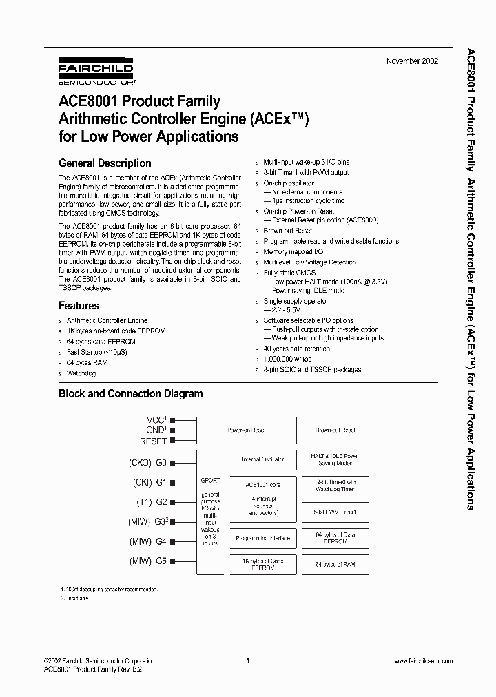 ACE8001MT8_422535.PDF Datasheet