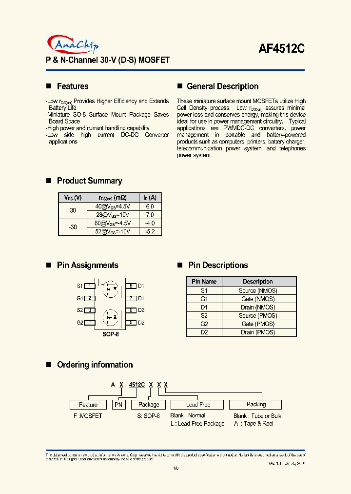 AF4512CSA_427327.PDF Datasheet