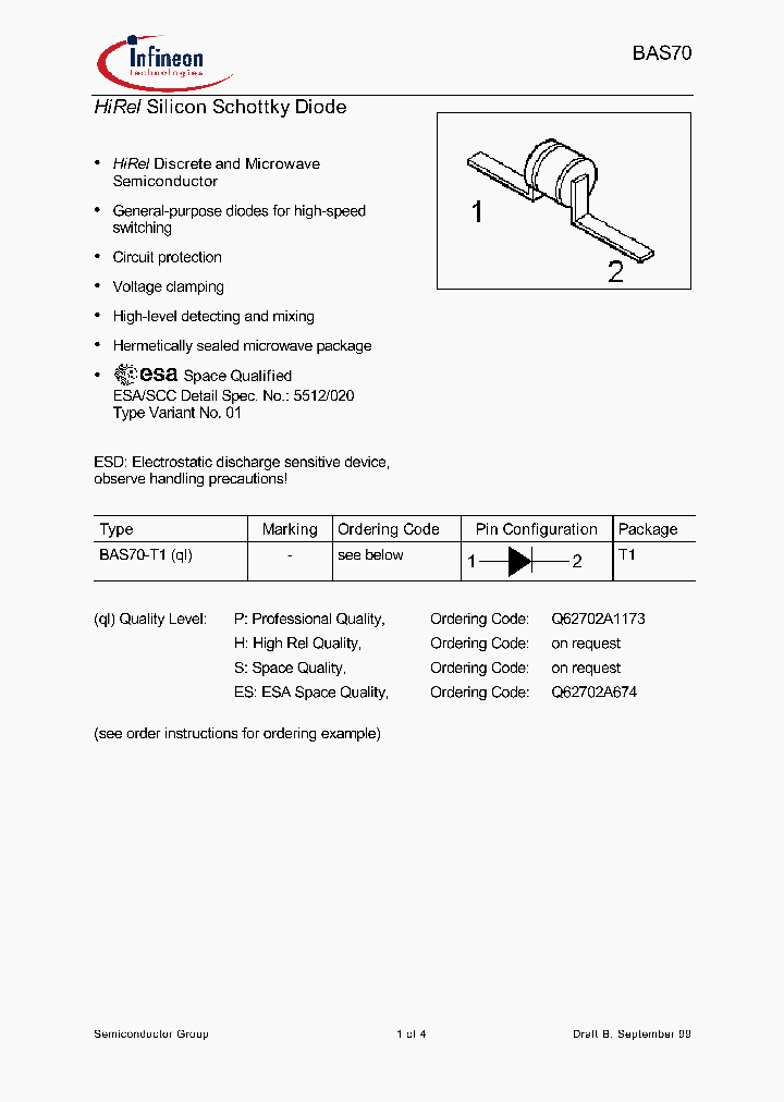 BAS70_407754.PDF Datasheet