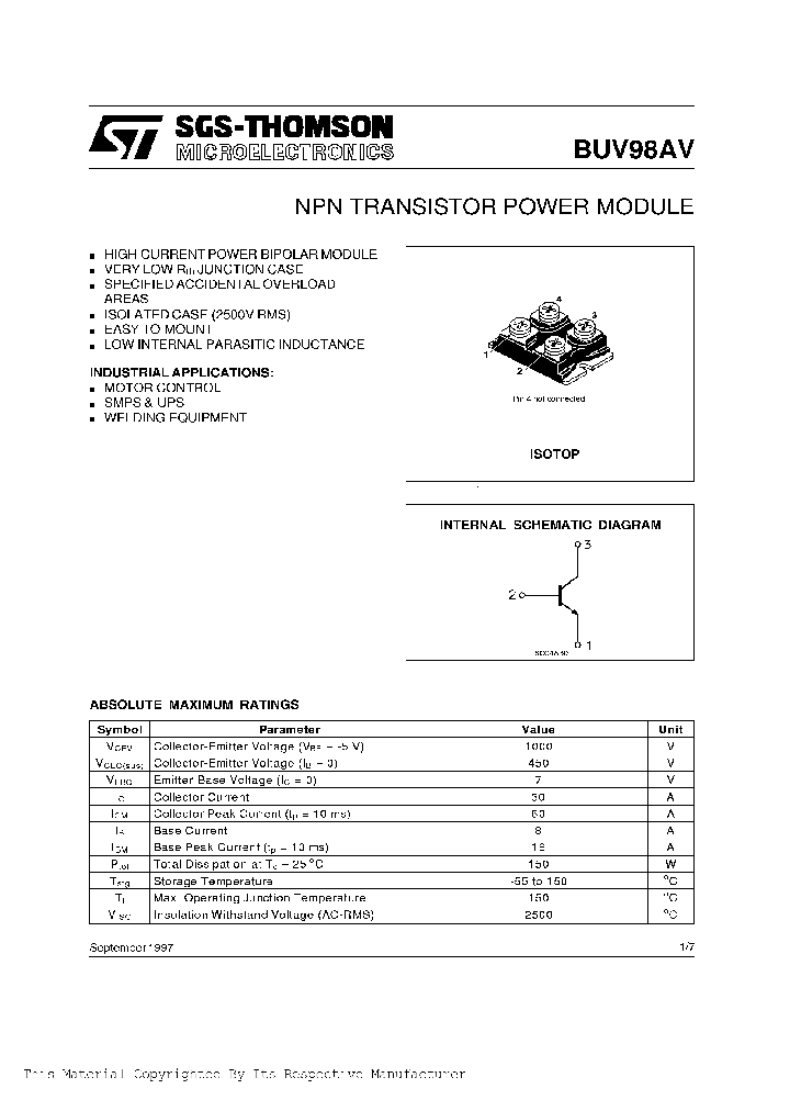 BUV98AVNBSP_400408.PDF Datasheet