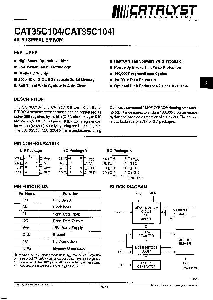 CAT35C104_413448.PDF Datasheet