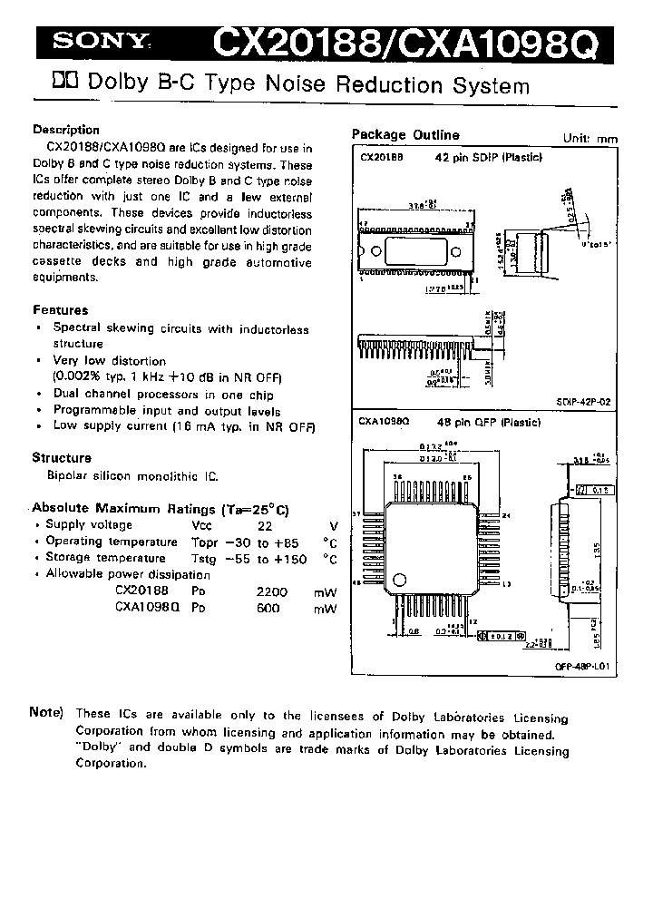 CX20188_393775.PDF Datasheet