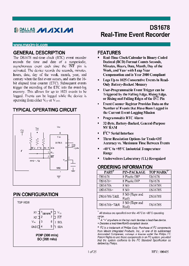 DS1678_419262.PDF Datasheet