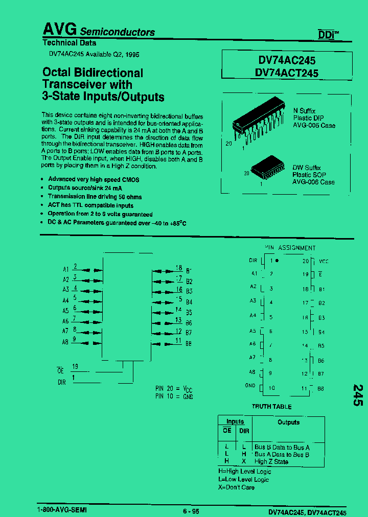 DV74ACT245_419640.PDF Datasheet