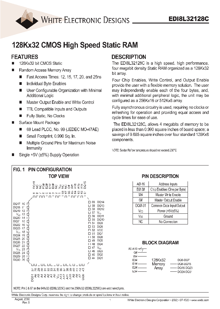 EDI8L32128C12AC_408259.PDF Datasheet