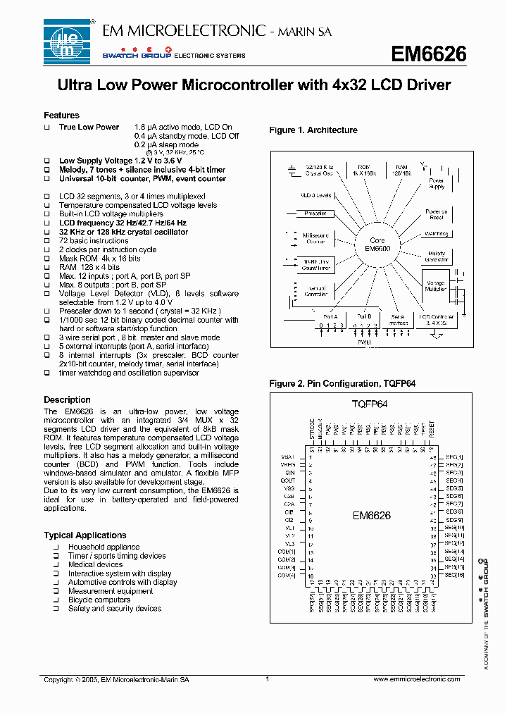 EM6626TQ64D_413053.PDF Datasheet